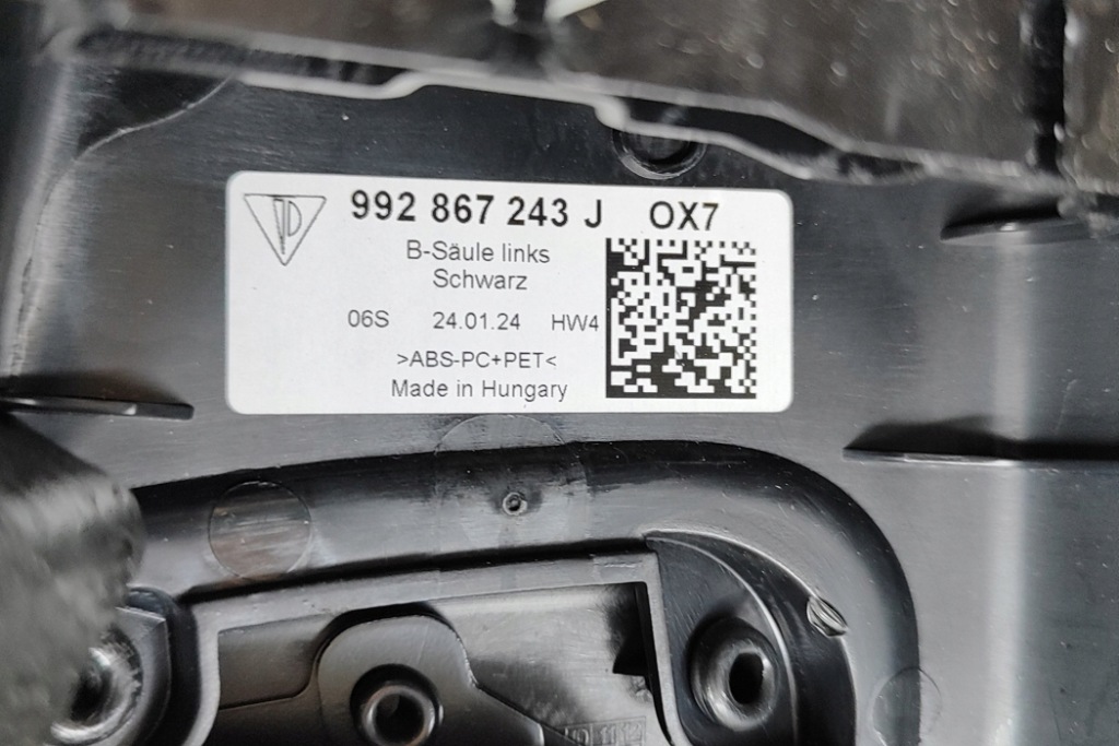 фото №7, Porsche 911 992 gt3 левая сторона b блок двигателя trim 992867243j 2024 25344547