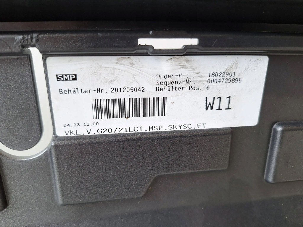 фото №7, Bmw 3 g20 g21 m-pakiet lift бампер перед 8085444 оригинал