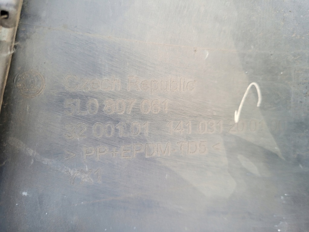 фото №13, Skoda yeti | бампер перед передній 5l0807061 | 0913