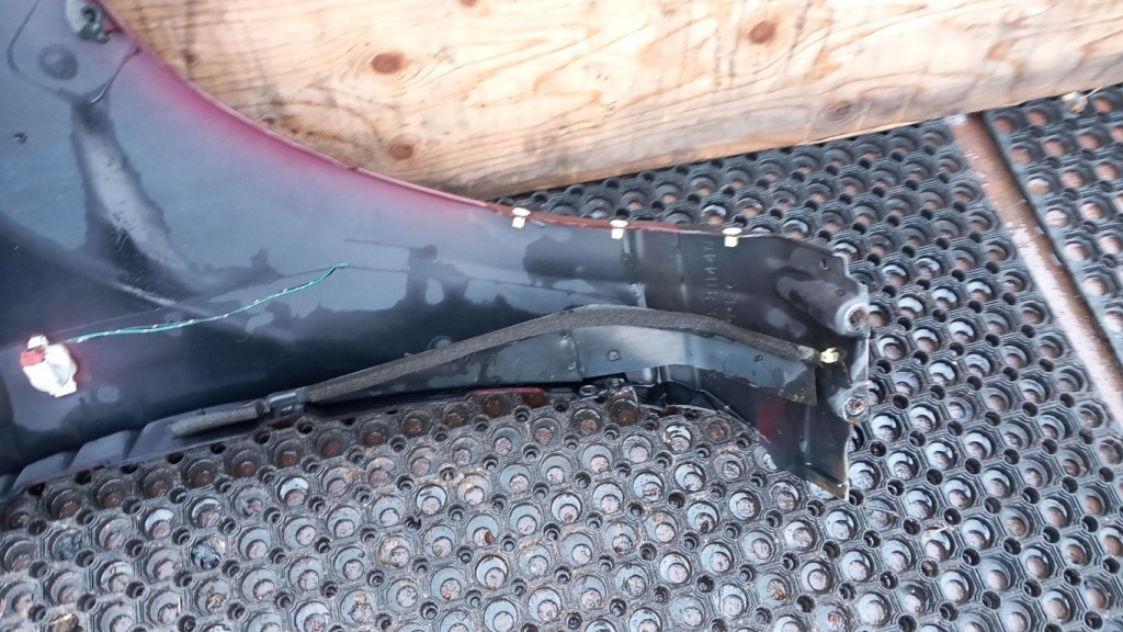 фото №9, Nissan x-trail t30 lift крыло перед левый ax5