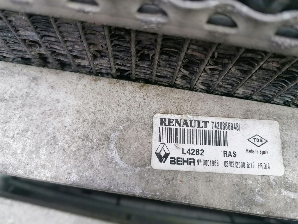 фото №3, Комплект радиатор renault mascott 3.0dxi