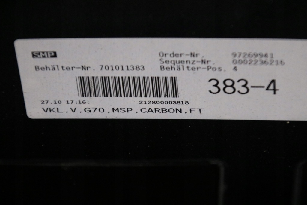 фото №13, Bmw 7 g70 i7 m-pakiet kompletny бампер перед передний c3z tansanitblau