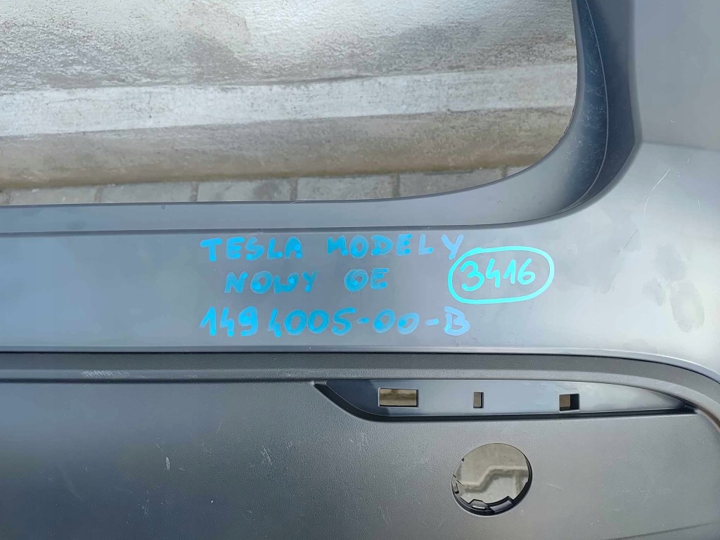 Tesla model y бампер задняя задний новый оригинал 3416 Недорого