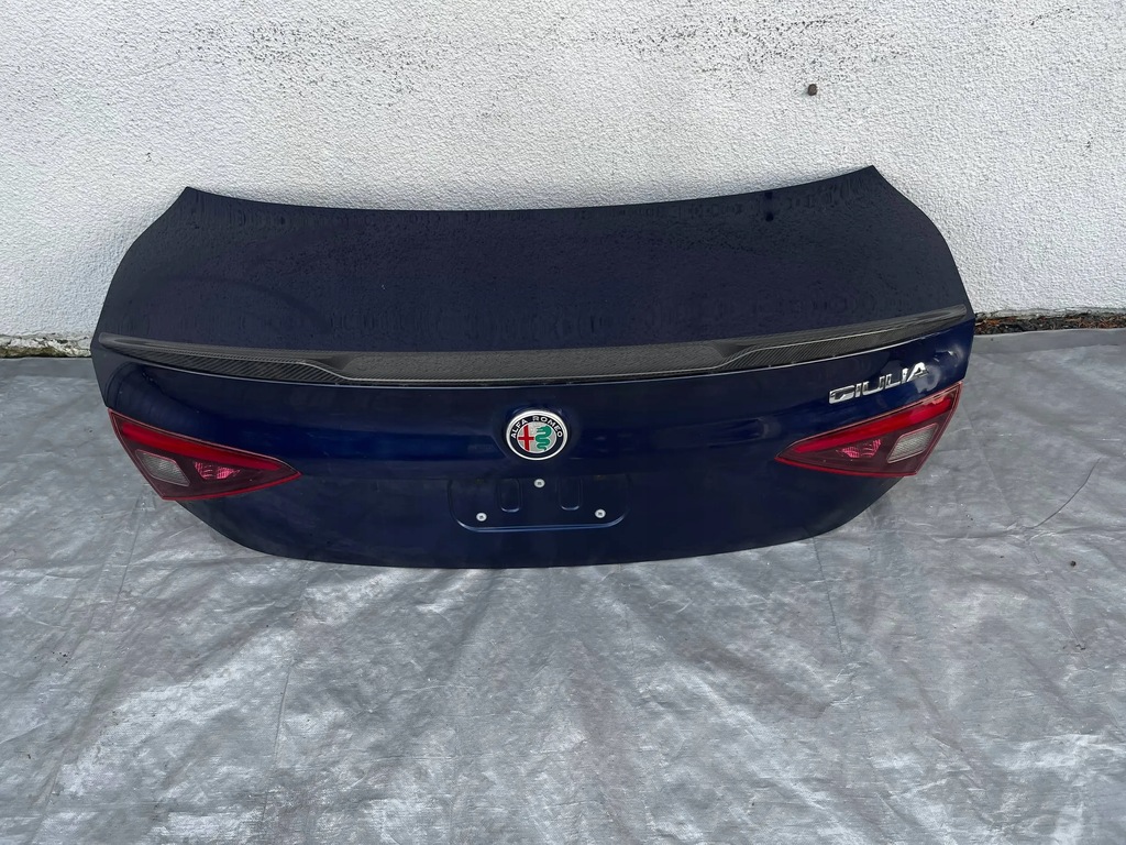 фото №8, Alfa romeo giulia qv кришка багажника задня комплектна 2018-