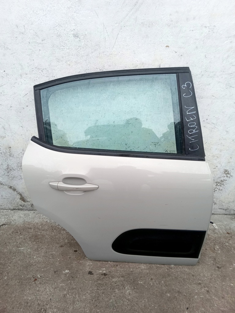 фото №3, Citroen c3 iii lift 21- двері задні задня