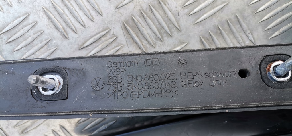 фото №8, Vw tiguan 5n0 07-15 r рейлінги дахові