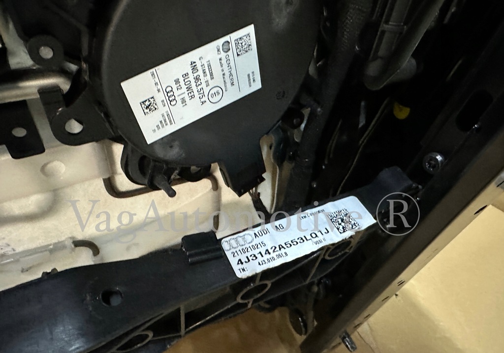 фото №11, Сиденья audi etron gt rs массаж вентиляция exclusive кожаный обшивки eu