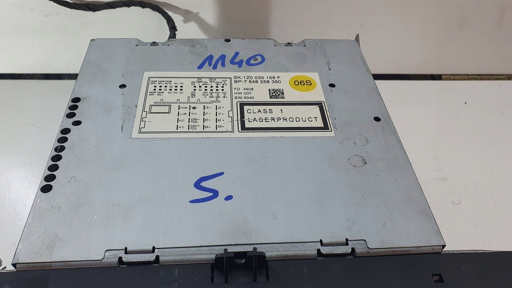 фото №6, Skoda octavia 2 ii lift 1z yeti радіопрогравач mp3 sd cd kod