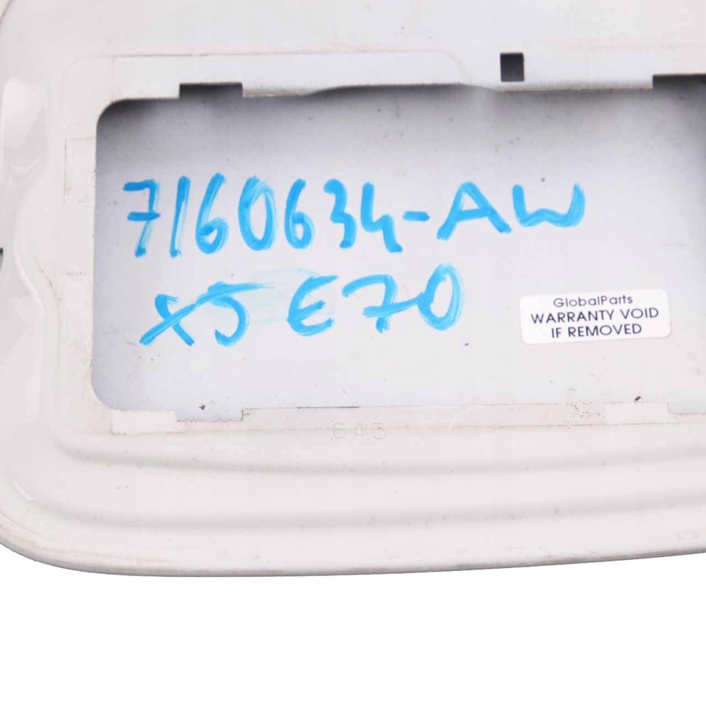 Bmw x5 e70 заливна горловина пального кришка кришка alpinweiss alpine white 300 Доставка