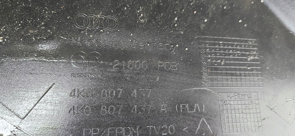 фото №11, Бампер audi a6 4k c8 18-21 перед омыватель передний 4k0