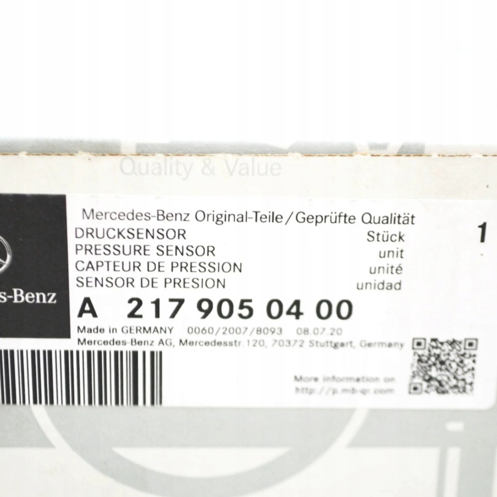 фото №8, Mb s c217 датчик давления w передний бампере chroniący a2179050400
