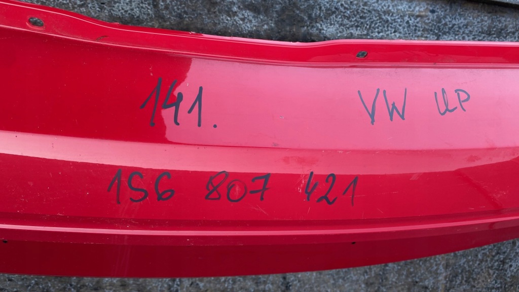 фото №8, Vw up 1s бампер задняя задний 1s6807421