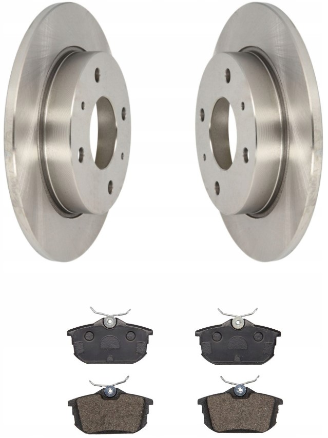 фото №1, Гальмівні диски гальмівні колодки задня smart forfour 1.1 1.3 1.5 2004-