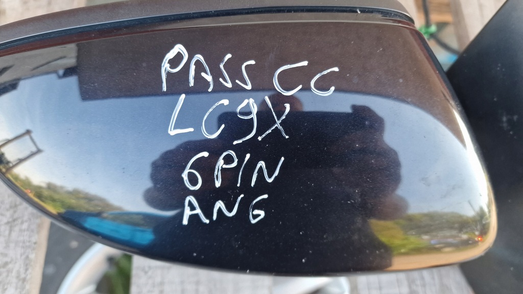 фото №6, Дзеркало зовнішнє праве uk anglik vw passat cc lc9x 6 pin повний