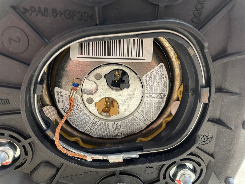 фото №7, Подушка повітряна водія volvo xc60 i 08-13r 30740636