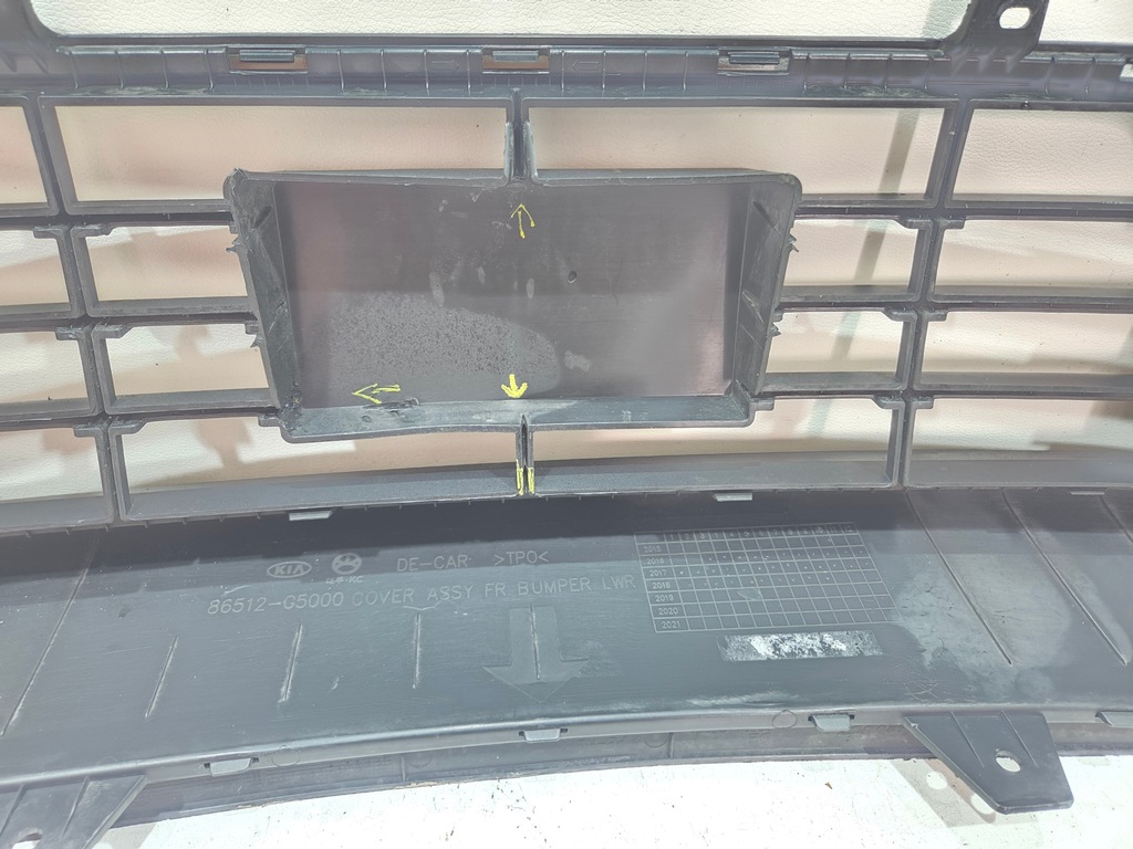 фото №12, Бампер передній kia niro i e niro phev 16- перед спойлер dół решітка