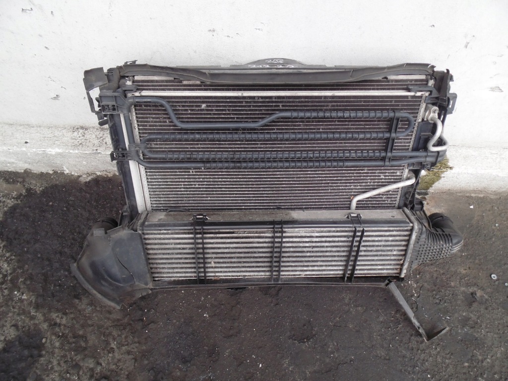 фото №1, Радіатор вентилятор комплект mercedes w212 2.2 cdi