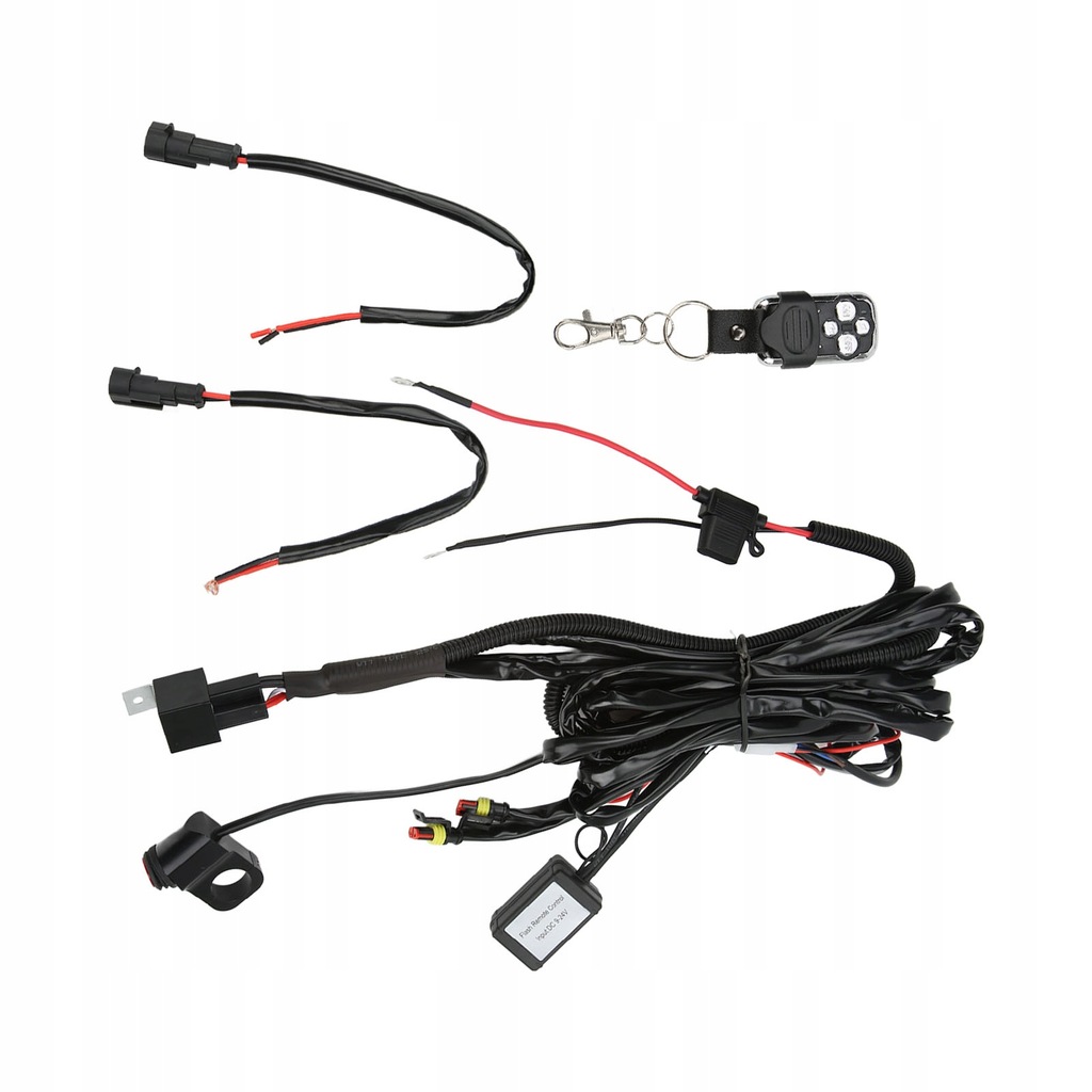 фото №5, Набор проводка led light 12v on off фара фары переключатели