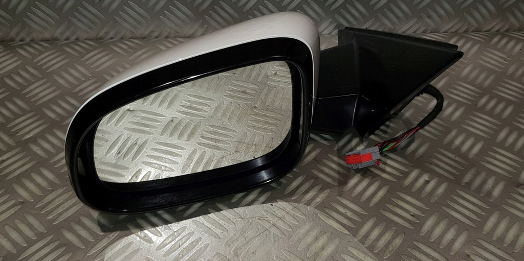 фото №6, Jaguar xe x760 дзеркало ліва 8 pin кабелі europa білий ner 15-19r повний