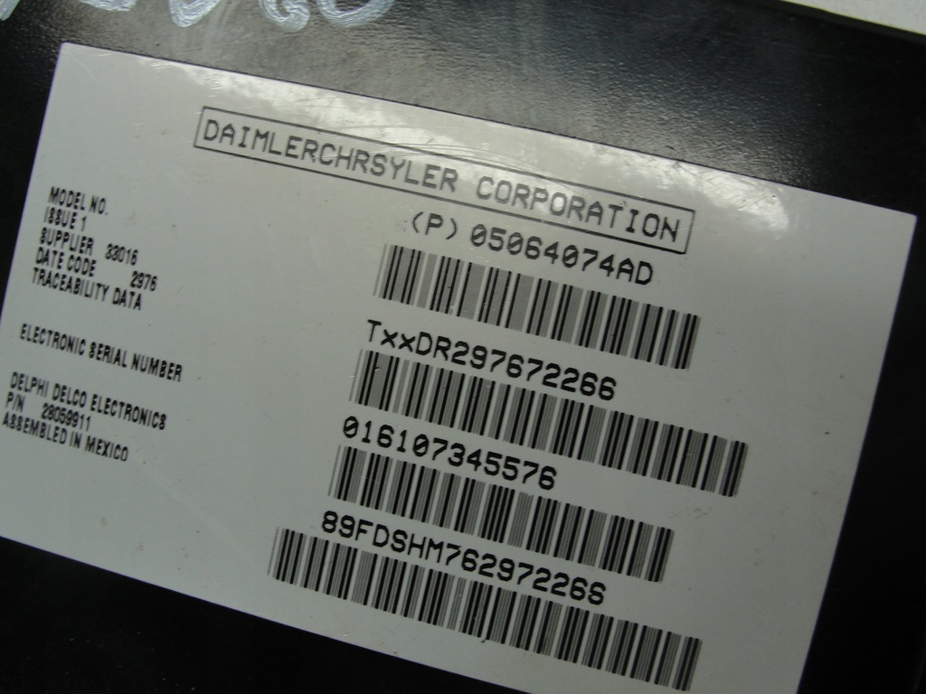 фото №2, Модуль радио gps chrysler pacifica 4.0 03-07r