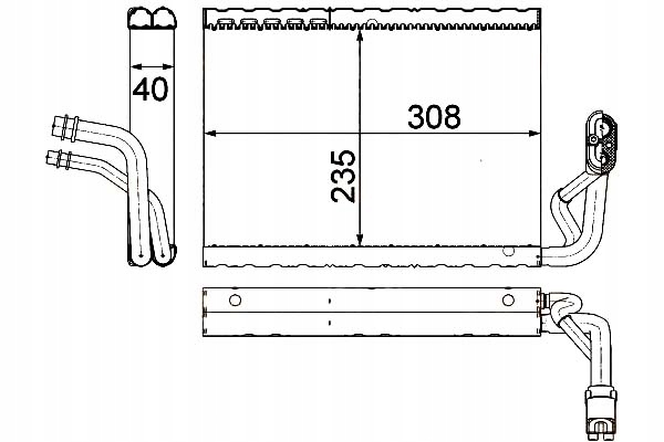 фото №2, Hella испаритель кондиционера