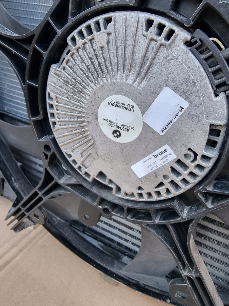 фото №14, Bmw 6 f06 f12 f13 комплект радиатор с корпус 4.4 b 650i