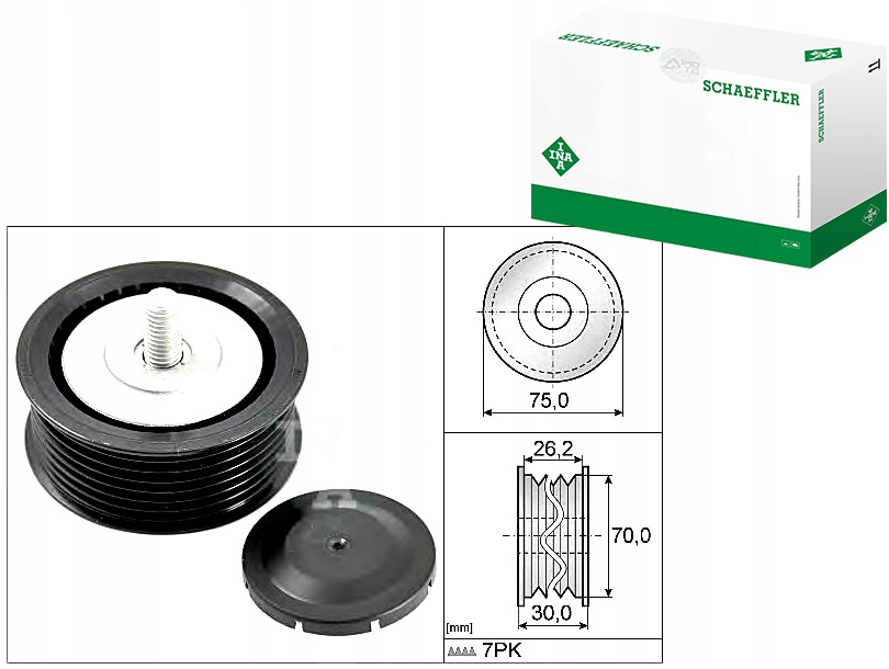 фото №1, Ролик ремень porsche cayenne turbo 4.5 9pa. 955