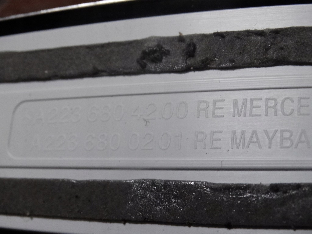 фото №6, Накладки накладки порогові led mercedes w223 1