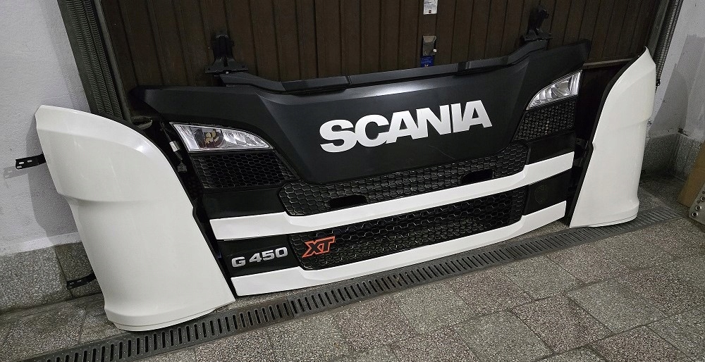 фото №2, Капот решётка радиатора scania g 450 xt