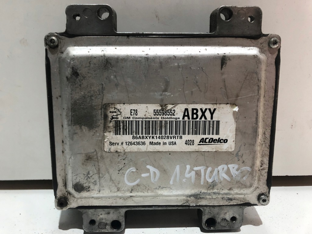фото №1, Corsa d блок управления двигателя abxy 1.4 turbo