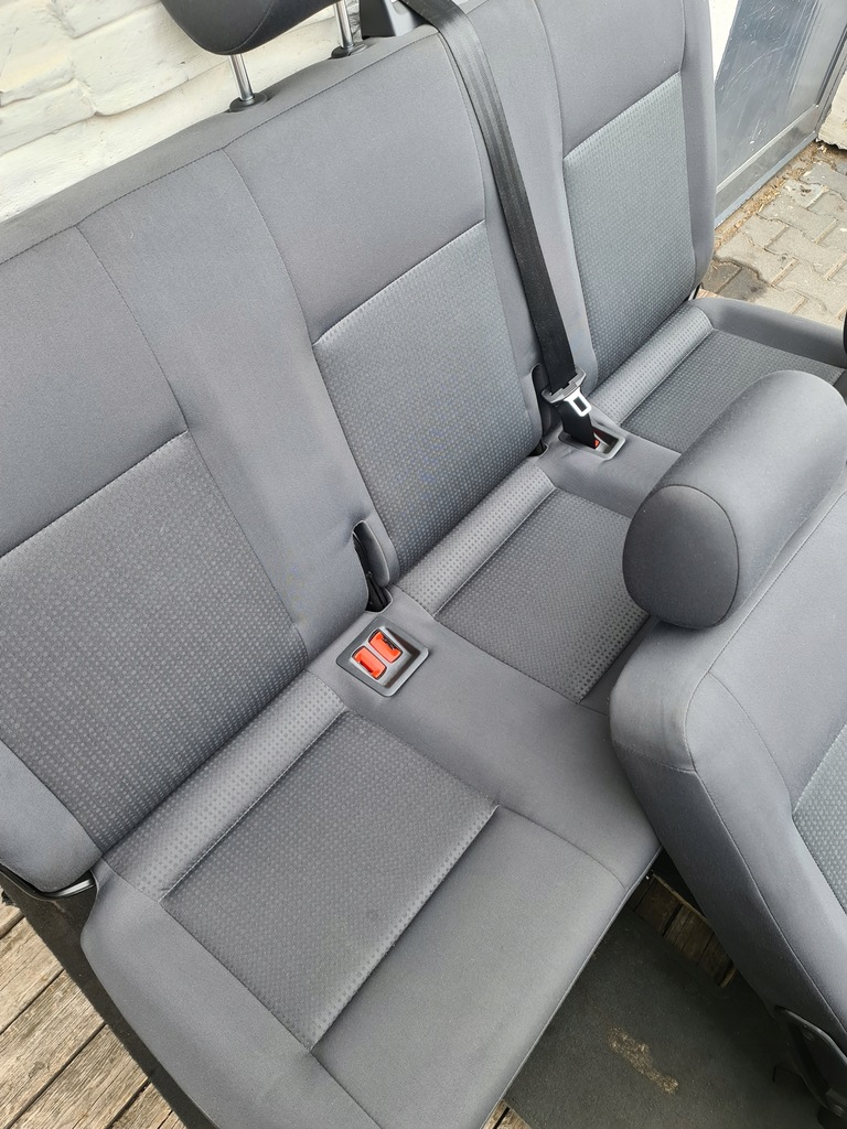 фото №6, T5 7h lift комплект сидений подставка для сиденья заднее сиденье коврик