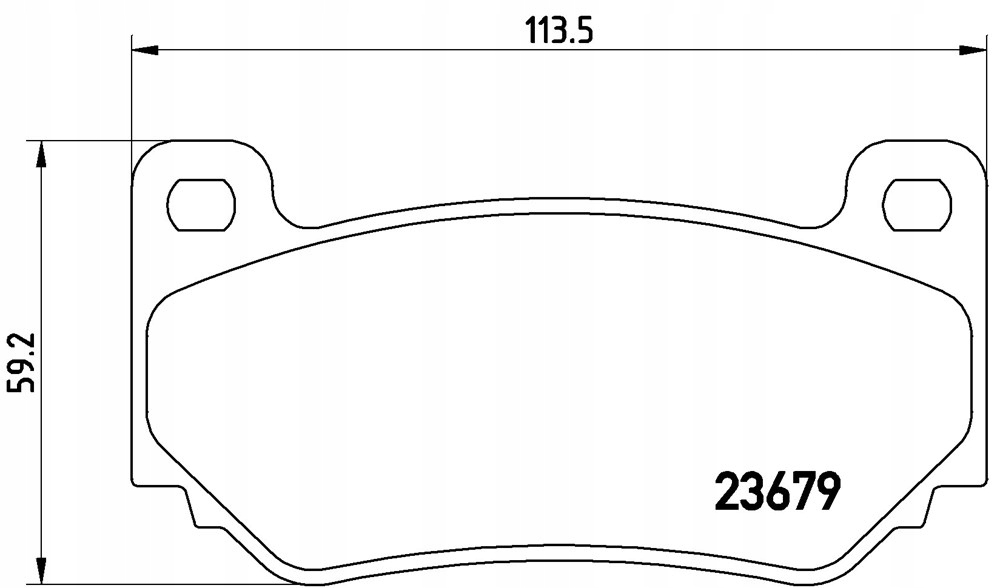 фото №5, Гальмівні колодки гальмівні brembo p 52 018