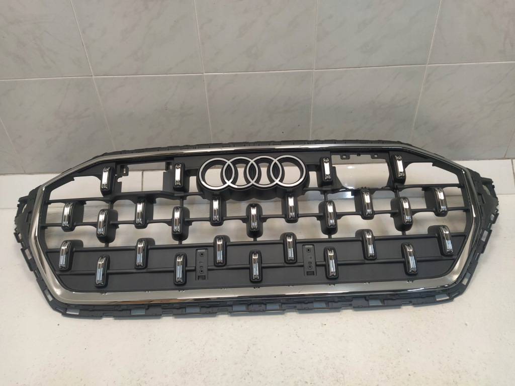 фото №3, Audi q8 s-line 2024- решётка радиатора радиатора решётка радиатора