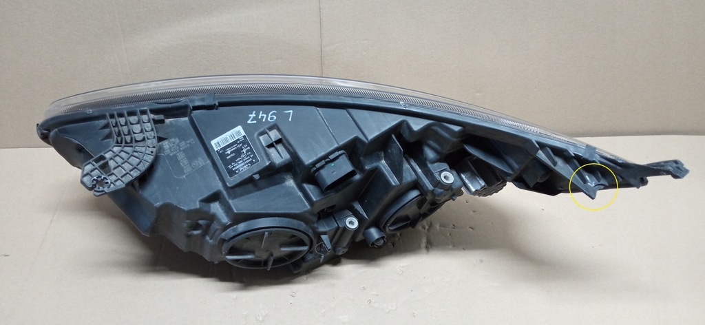 фото №12, Ford transit custom lift 18-22 лампа правая перед передняя eu jk21-13w029-dh