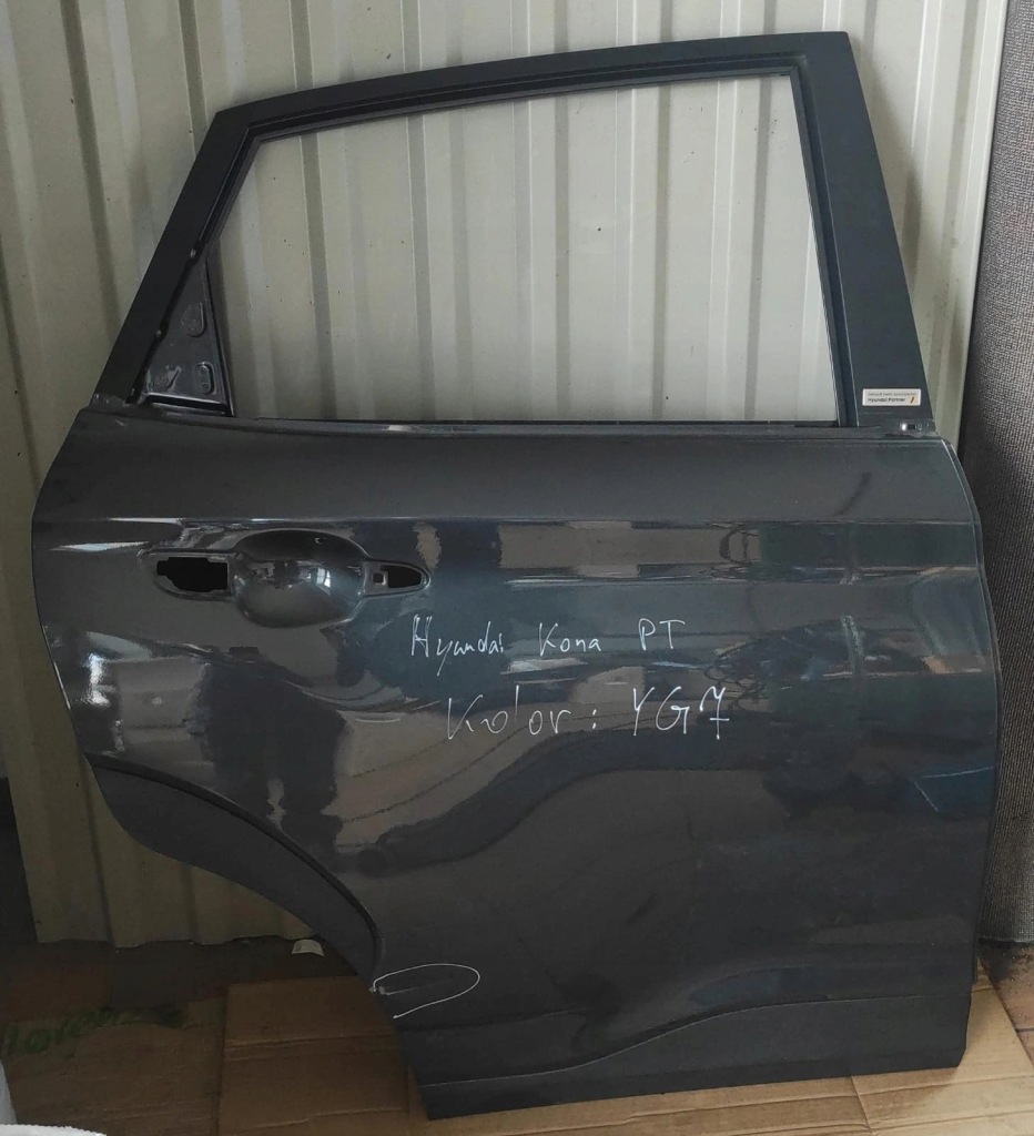 фото №1, Hyundai kona i дверь правый задняя цвет yg7