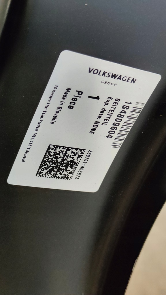 фото №11, Volkswagen up 2011-2023 обшивка bok блок двигуна поріг перед передній правий