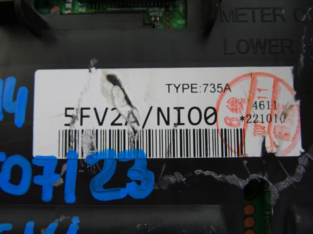 фото №15, Micra k14 счетчик приборная панель колодка 5fv2a/nio0 2017-