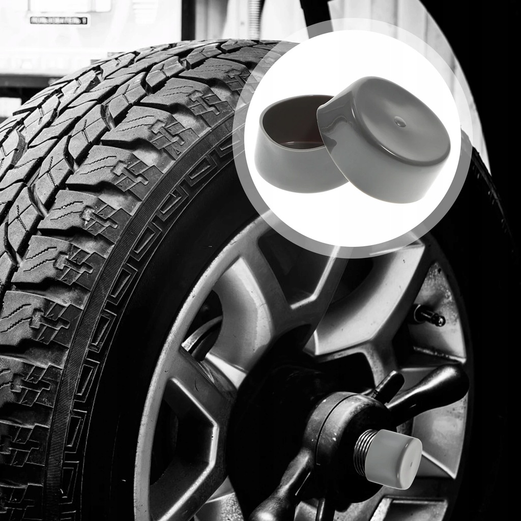 фото №7, Ковпаки na ступиця гумові захист автомобільні 8 szt