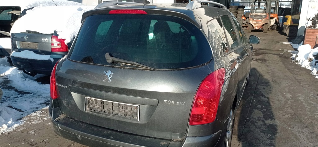 фото №1, Peugeot 308 lift крышка багажника задняя задняя ktpd w цвет