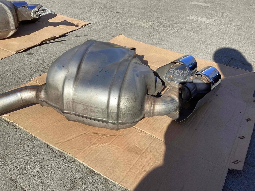 фото №9, Выхлоп гаситель porsche macan 95b253611s 95b253681ak 95b253682ag