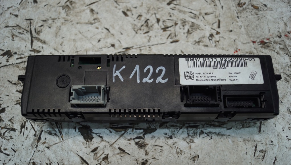 фото №10, Панель кондиционера bmw e92 lift 9250396