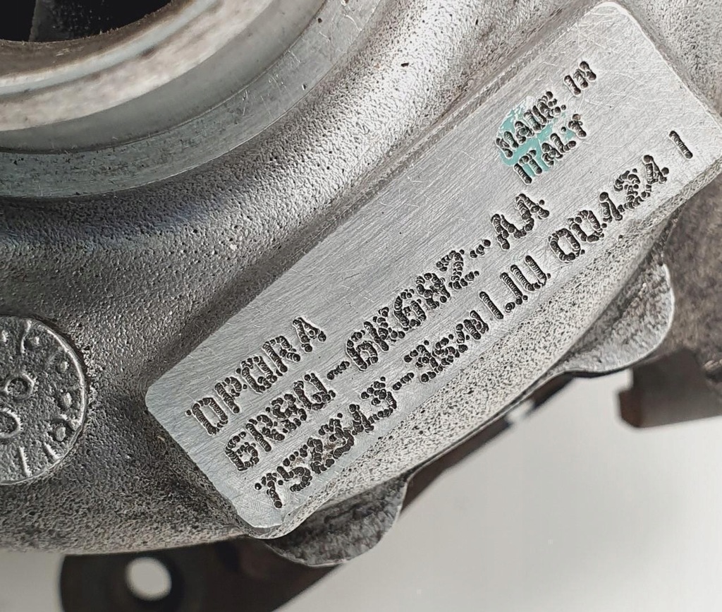 фото №6, Турбонагнетатель турбина jaguar s-type 2.7 d