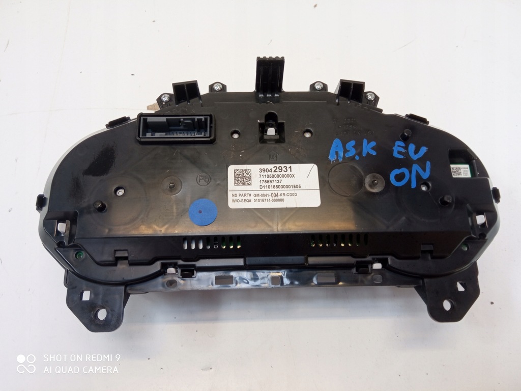 фото №5, Opel astra k 5 v счетчик приборы on europa