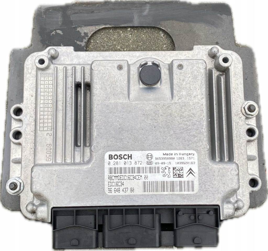 фото №1, Berlingo iii бортовий комп'ютер двигуна 9664843780