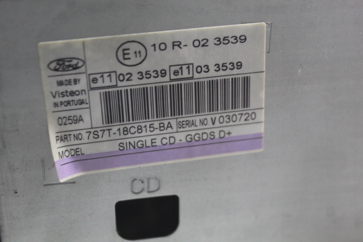 фото №4, Радіо ford mondeo iv mk4