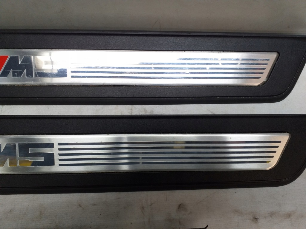 фото №3, Bmw 5 f10 накладки накладки порог внутреннее