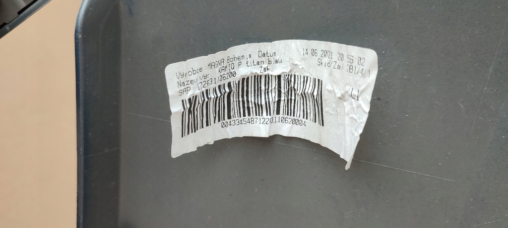 фото №15, Skoda kamiq бампер перед передний w цвет titan blau