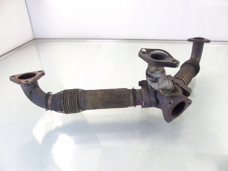 фото №1, Audi q7 4l труба вихлопних газів колектор 3.0 tdi