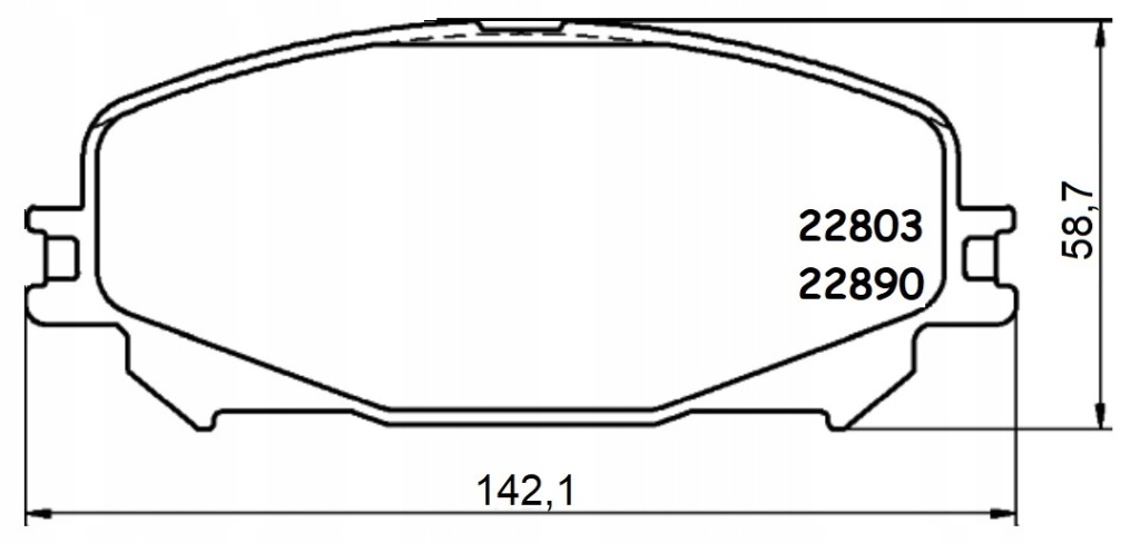 фото №2, Тормозные колодки mikoda 71974 renault grand scénic iv r9_ 16r-23r перед