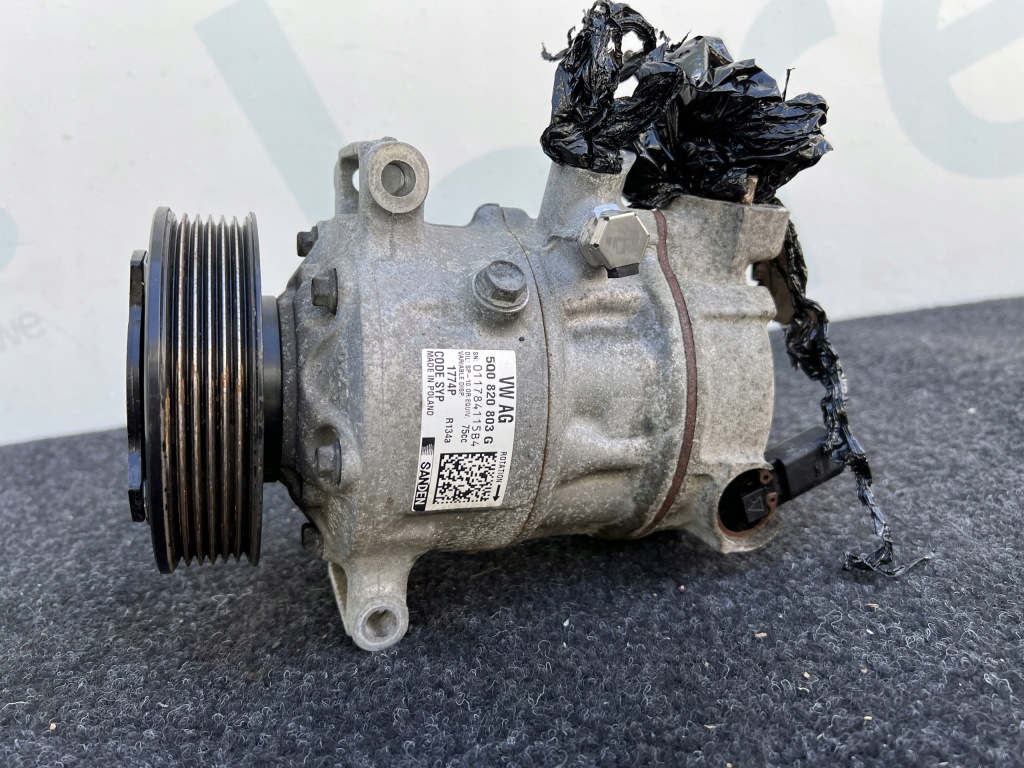 фото №1, Vw caddy 2k5 компрессор кондиционера 5q0820803g